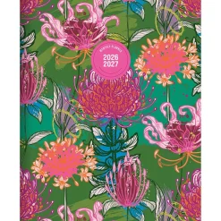 TF Publishing Medium 2026-27 Fully Floral Monthly Planner