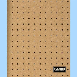 TF Publishing Medium 2026-27 Kraft Dot Monthly Planner