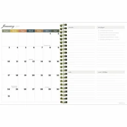 TF Publishing Medium 2026-27 The Rose Garden Weekly Monthly Planner