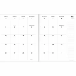 TF Publishing Medium 2026-27 Trailing Blooms Monthly Planner