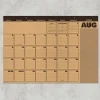 TF Publishing Medium 2026-27 Trail & Timber Desk Pad Monthly Blotter Calendar