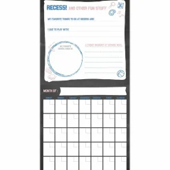 TF Publishing My School Year Undated Wall Calendar