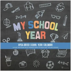 TF Publishing My School Year Undated Wall Calendar