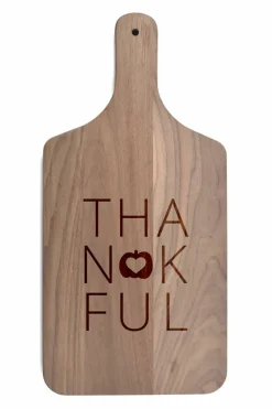 Thankful Walnut Paddle Cutting Board