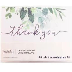 Thanks Cards & Envelopes by Recollections™, 4.25