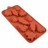 Thanksgiving Acorn & Leaf Silicone Candy Mold by Makery™