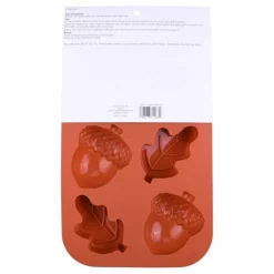 Thanksgiving Acorn & Leaf Silicone Treat Mold by Makery™