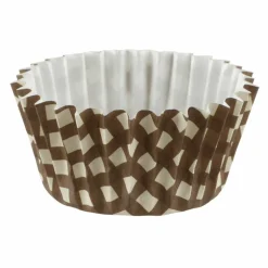 Thanksgiving Brown Plaid Baking Cups, 24ct. by Makery™