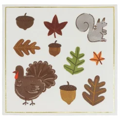 Thanksgiving Icons Lunch Napkins, 20ct. by Celebrate It™