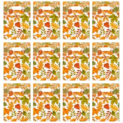 Thanksgiving Leaf Zipper Treat Bags With Handle, 12ct. by Makery™