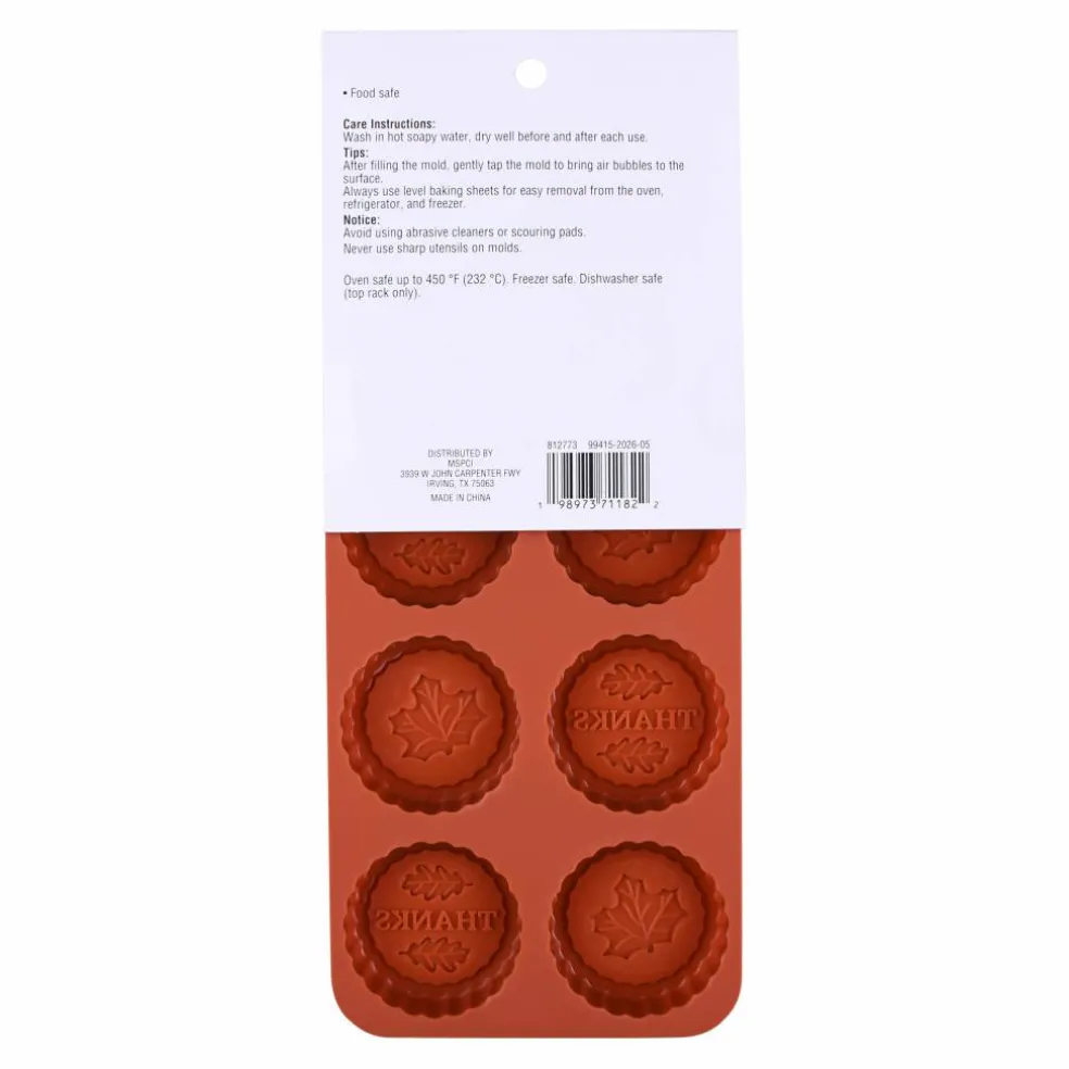Thanksgiving Maple Leaf Silicone Candy Mold by Makery™