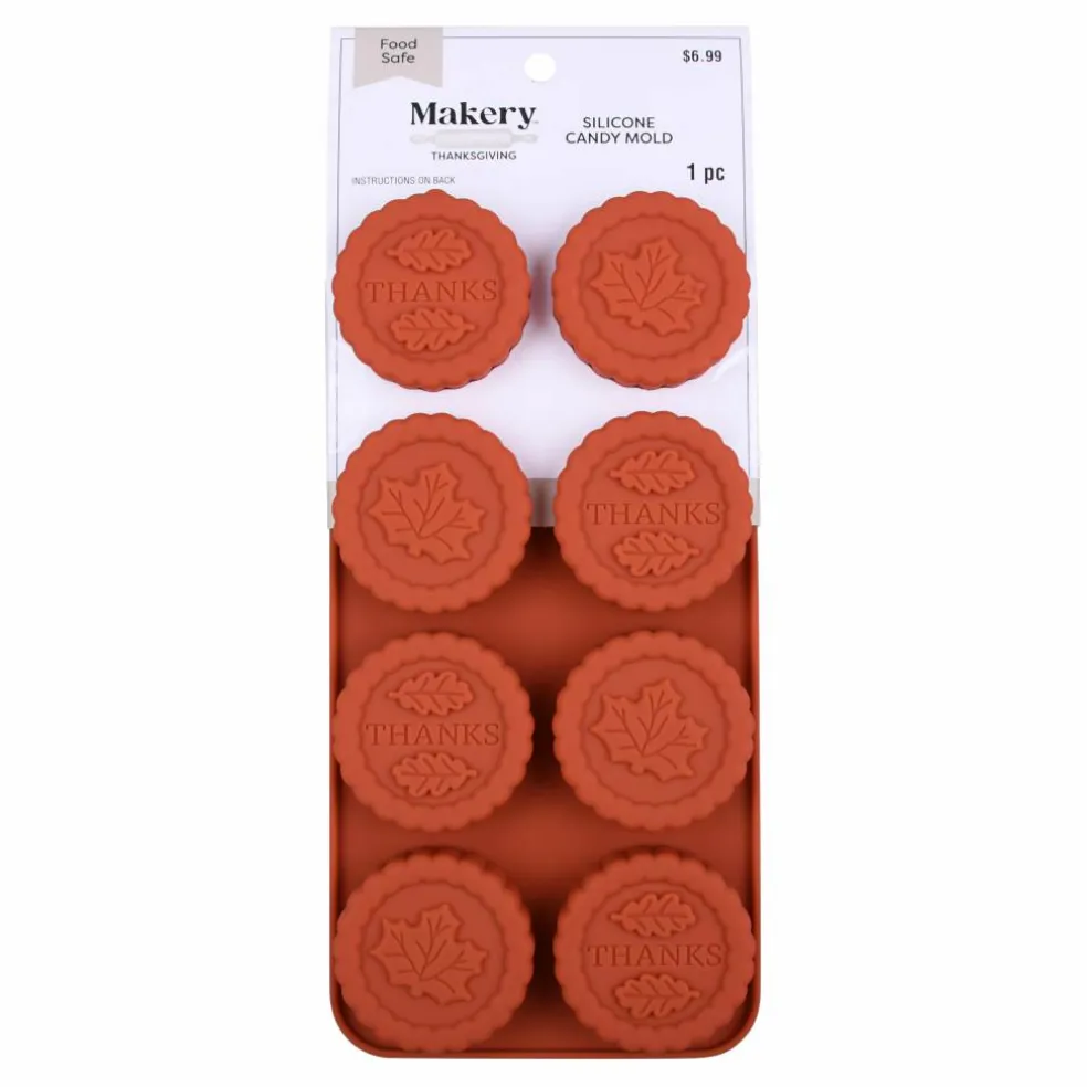 Thanksgiving Maple Leaf Silicone Candy Mold by Makery™