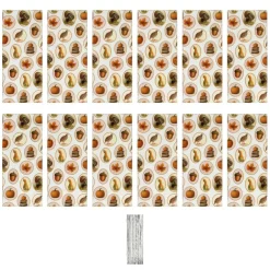 Thanksgiving Pumpkin Cello Treat Bags, 12ct. by Makery™