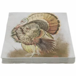 Thanksgiving Turkey Beverage Napkins, 20ct. by Celebrate It™
