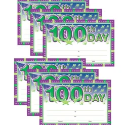 100th Day Anytime Awards, 36 Per Pack, 6 Packs
