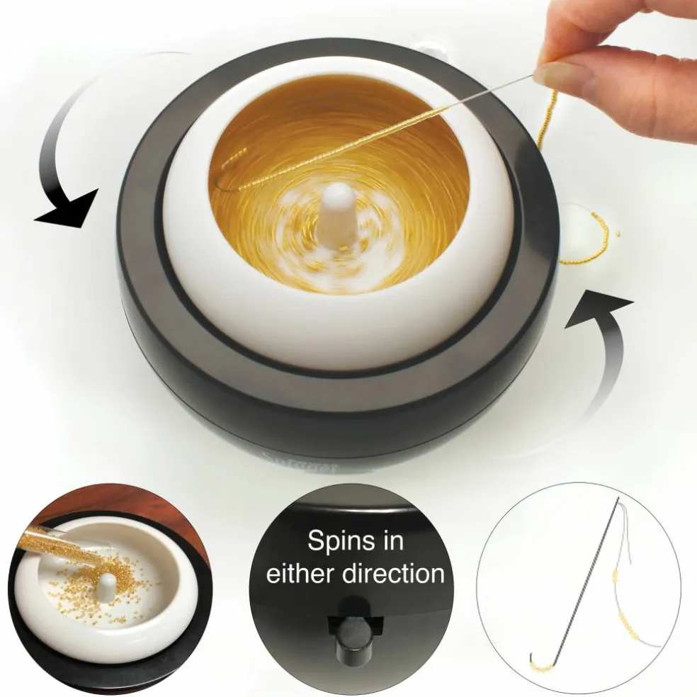 The Beadsmith® Basic Elements™ Automatic Bead Spinner