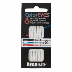 The Beadsmith® ColorEYES™ Beading Needle Set