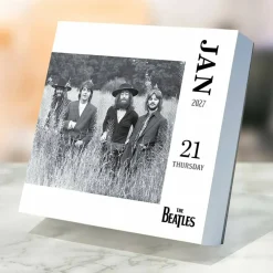2027 The Beatles Daily Desktop Calendar
