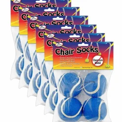 The Classics™ Blue Chair Socks, 6 Pack