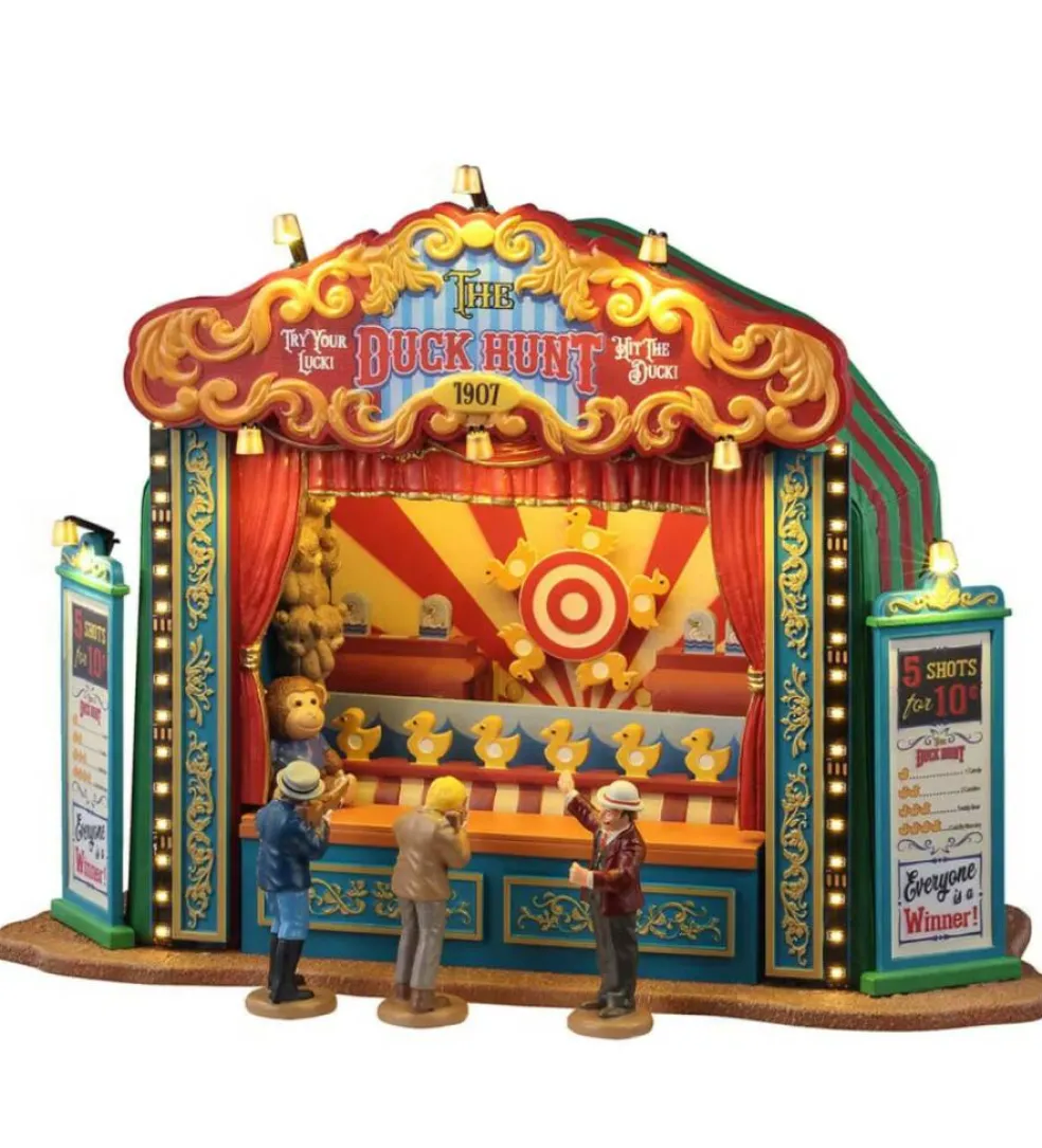 The Duck Hunt - Lemax Carnival Collection