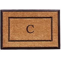 The General Monogram Doormat