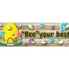 The Original Fun Mat™, Mat Runner, 15.5" x 47", Bee Themed Positive Sayings