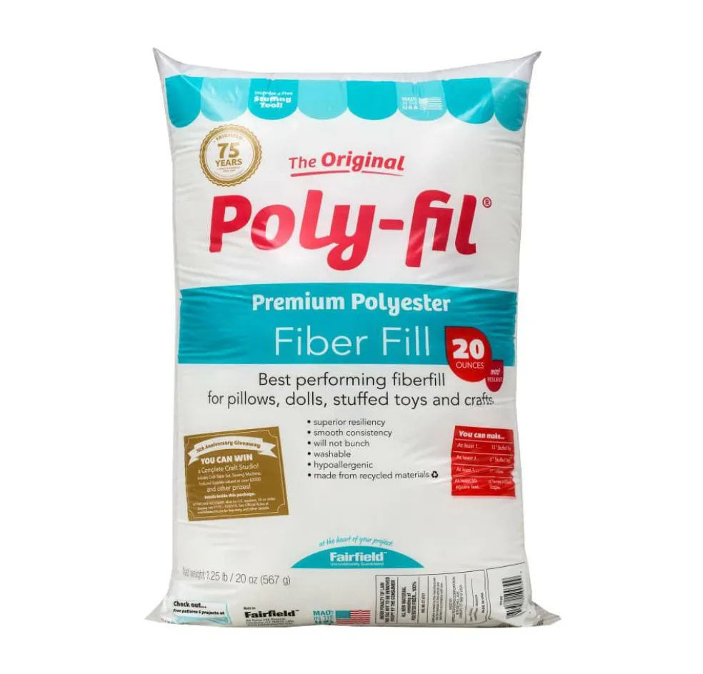 The Original Poly-fil® Premium Fiber Fill Bag, 20oz.