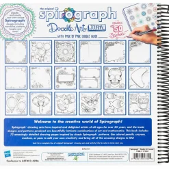 The Original Spirograph® Doodle Art Journal