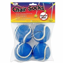 The Pencil Grip™ Blue Chair Socks, Pack of 144