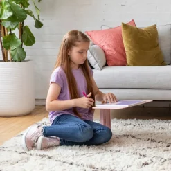 The Surf Portable Lap Desk, Kids Floor Desk, One-Piece Writing Table, Flexible Seating, 10-Pack