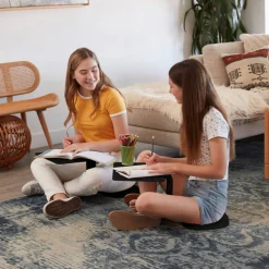 The Surf Portable Lap Desk, Kids Floor Desk, One-Piece Writing Table, Flexible Seating, 10-Pack