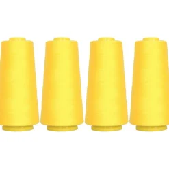Threadart Polyester Serger Thread - 2750 yds 40/2 - 4 Cone Bundle Pack - 56 Colors Available -