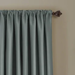 Threadmade All Seasons Blackout Window Curtain, Taupe - 52