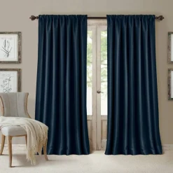 Threadmade All Seasons Blackout Window Curtain, Taupe - 52