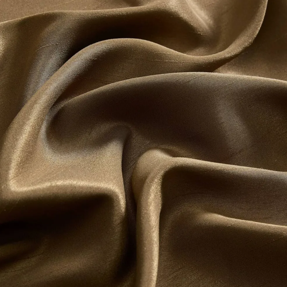 Threadmade All Seasons Blackout Window Curtain, Taupe - 52"W x 84"L