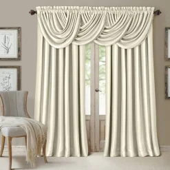 Threadmade All Seasons Blackout Window Curtain, Taupe - 52