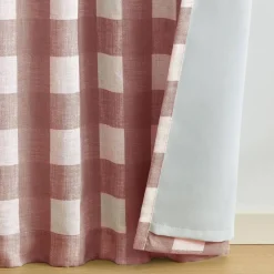 Threadmade Grainger Rod Pocket Back Tab Window Curtain, Indigo - 52