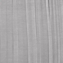 Threadmade Jolie Semi-Sheer Tab Top Window Curtain, Ivory - 52