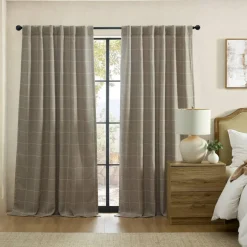 Threadmade Sawyer Window Panel, Linen - 52