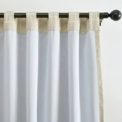 Threadmade Sawyer Window Panel, Linen - 52