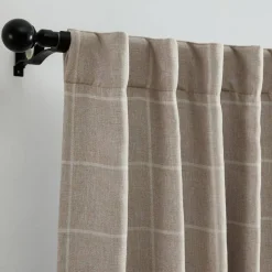 Threadmade Sawyer Window Panel, Linen - 52