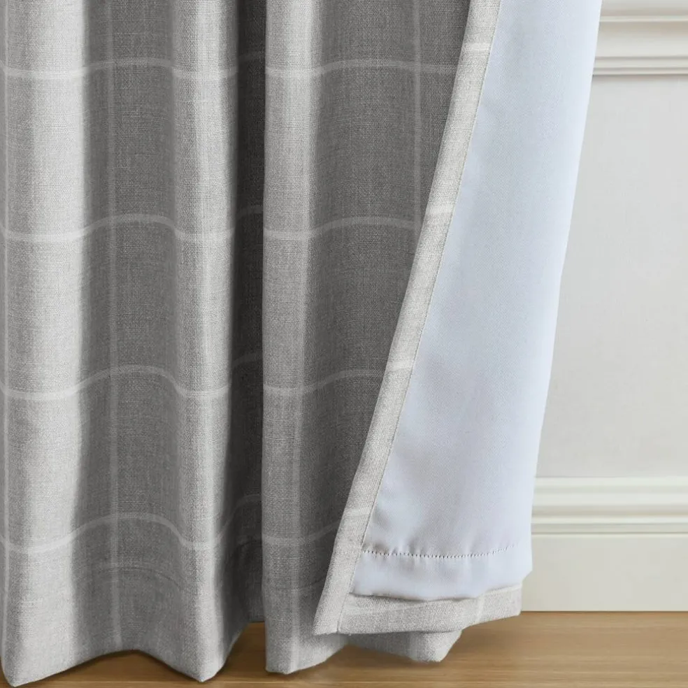 Threadmade Sawyer Window Panel, Linen - 52"W x 84"L