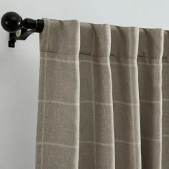 Threadmade Sawyer Window Panel, Linen - 52