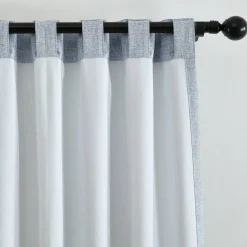 Threadmade Solace Blackout Window Panel, White - 52