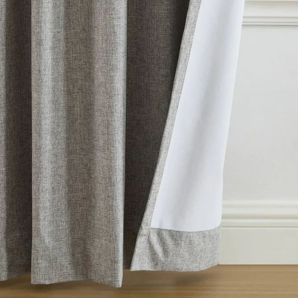 Threadmade Solace Blackout Window Panel, White - 52"W x 95"L