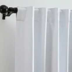 Threadmade Solace Blackout Window Panel, White - 52