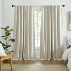 Threadmade Solace Blackout Window Panel, White - 52