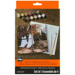 Three Ghosts Paint-by-Number Gallery Mini Kit by Artist's Loft®