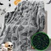 Throw Blanket Kids Soft Fleece Blankets(Witch)