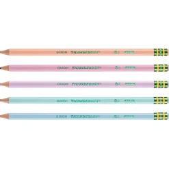 Ticonderoga® No.2 HB Pastel Wood-Cased Pencil Set